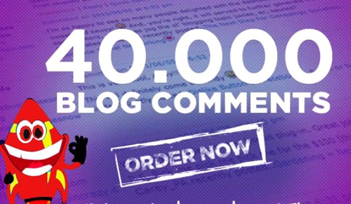 40,000 SEO Blog Comments Backlinks,Rank HIGH on Google by Link building