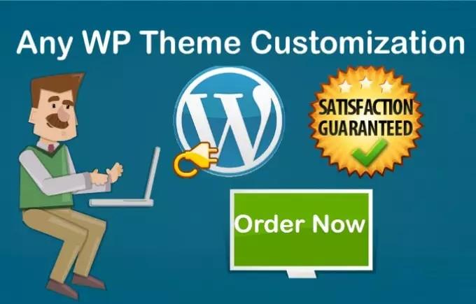 Do any wordpress theme customization