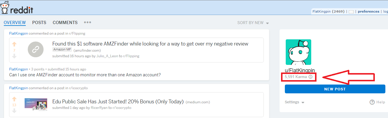 I will increase 200 Link Karma of your Reddit Account