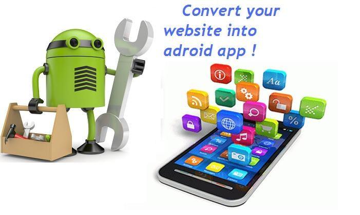 Convert your website into Android APP. Download it as file or by QR code !!!!!