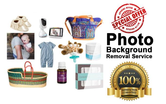 Remove background of 20 images.