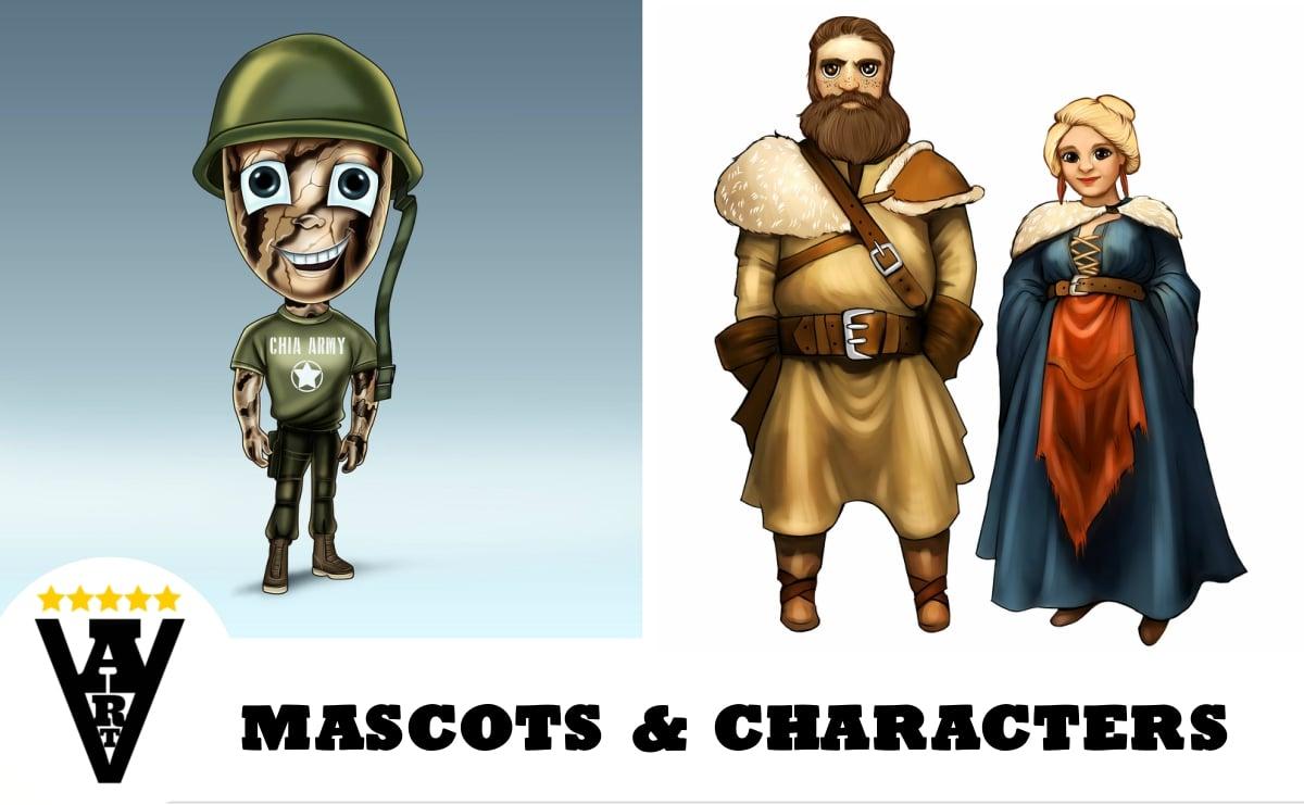 Mascots and Characters 