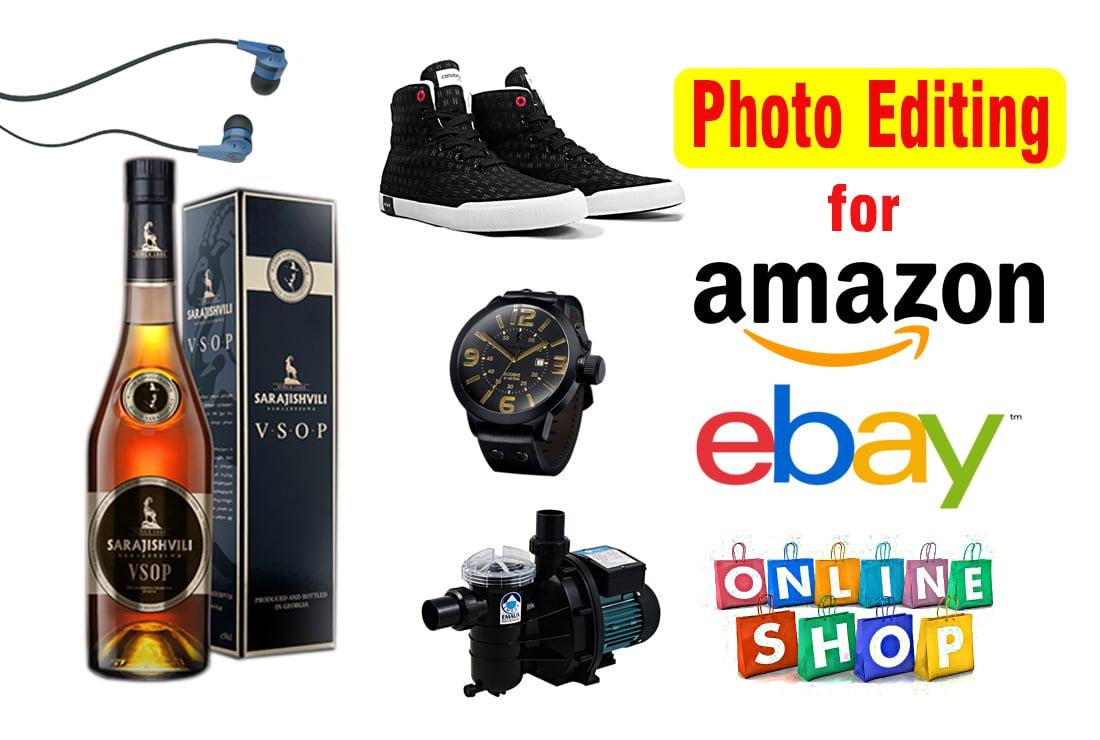 I can Edit Amazon, Ebay, Product Photos, Remove Background