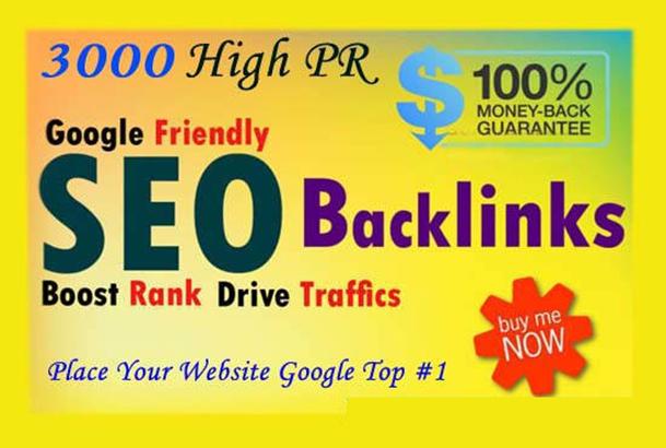 do 3000 Do-follow High PR4-PR7 Backlinks