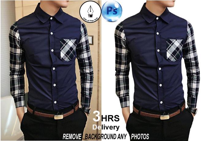 Remove Background Cut out Photos put Background White or Transparent