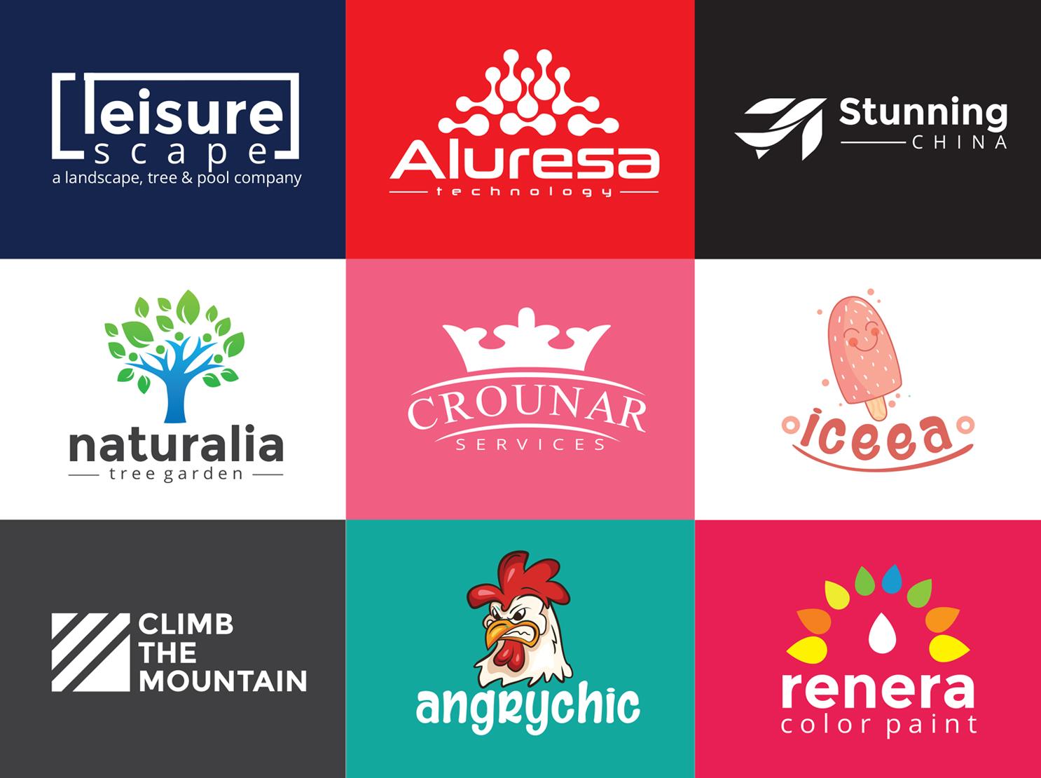 I will create a Unique Logo Design all Categorize for you Brand