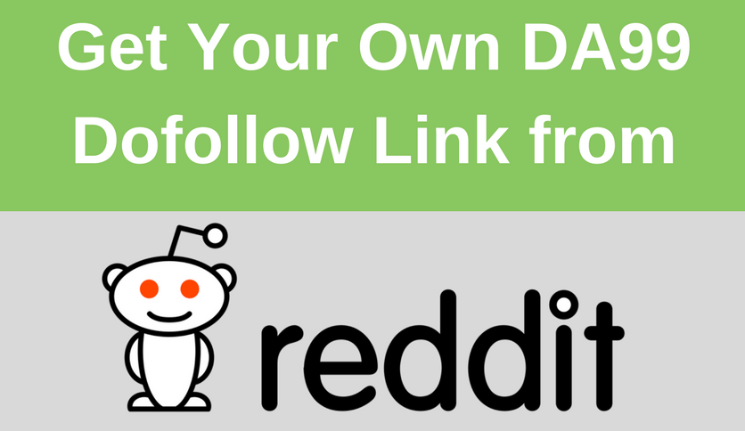 Contextual Dofollow Link on Reddit