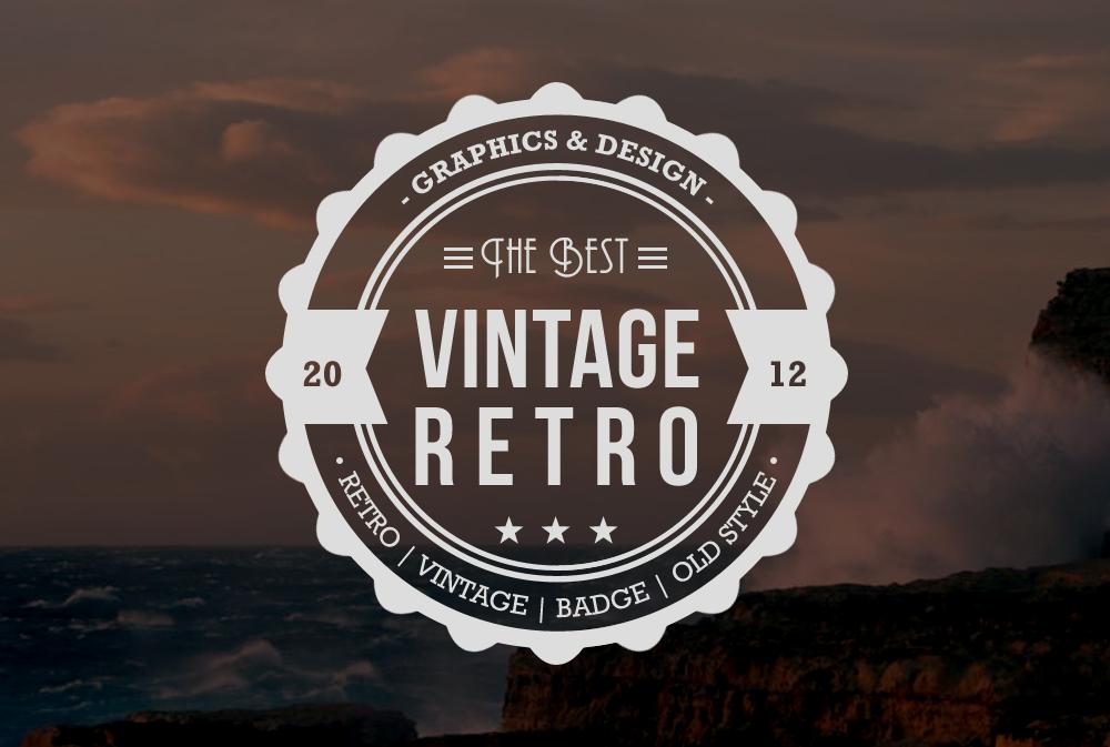 Create 2 vintage logo design