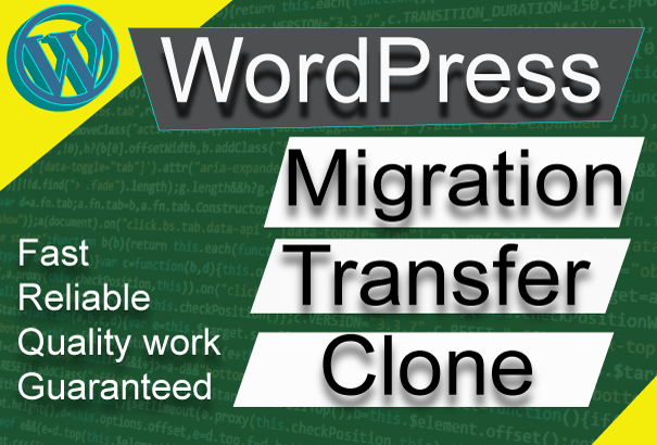 I will clone, copy, migrate and transfer any Wordpress website