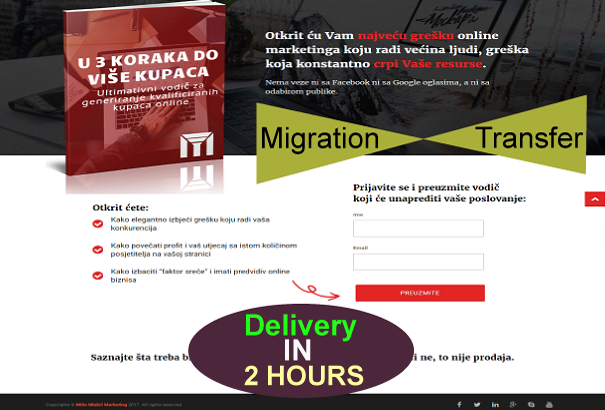 I will clone, copy, migrate and transfer any Wordpress website