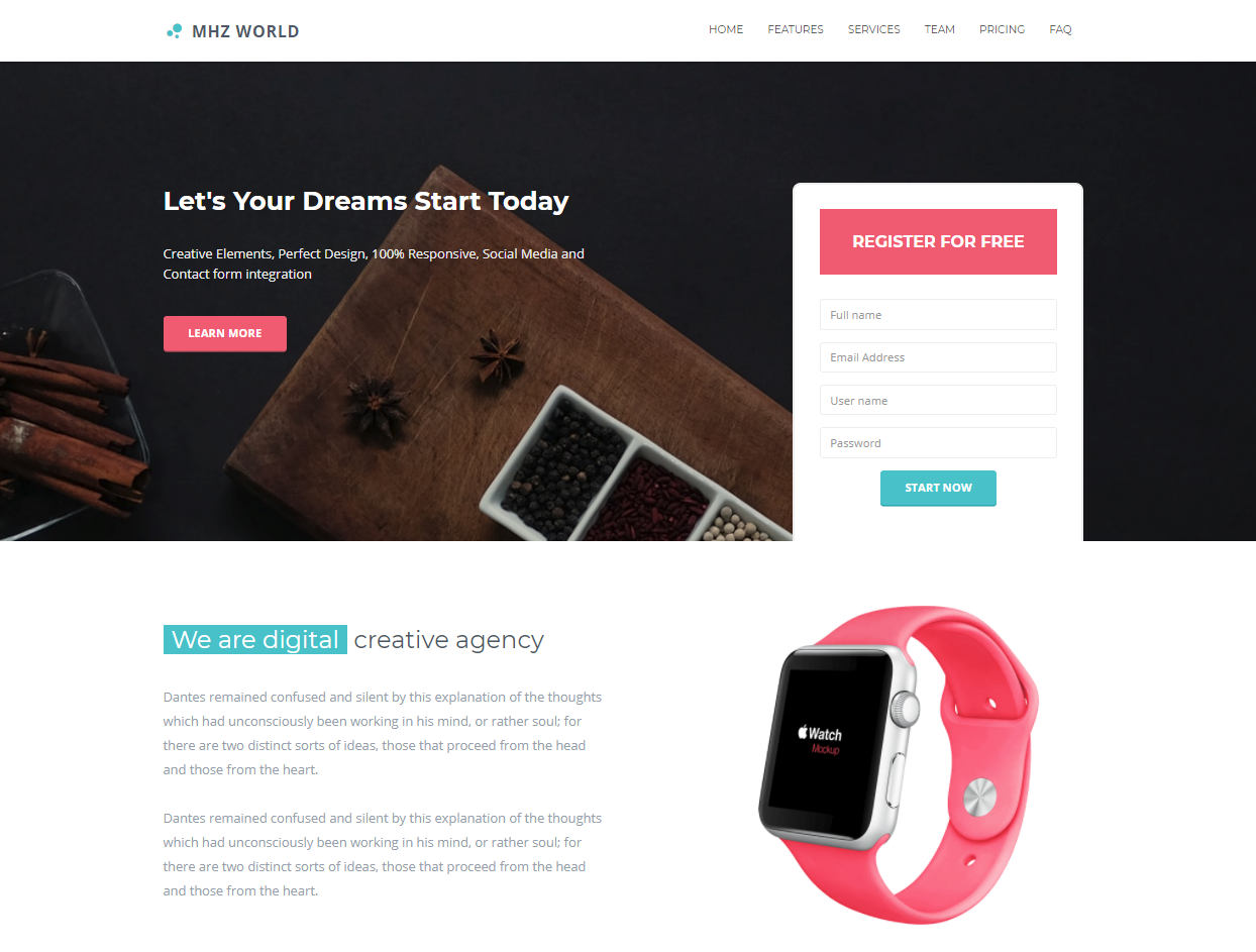 I will design a superb landing page or squeeze page