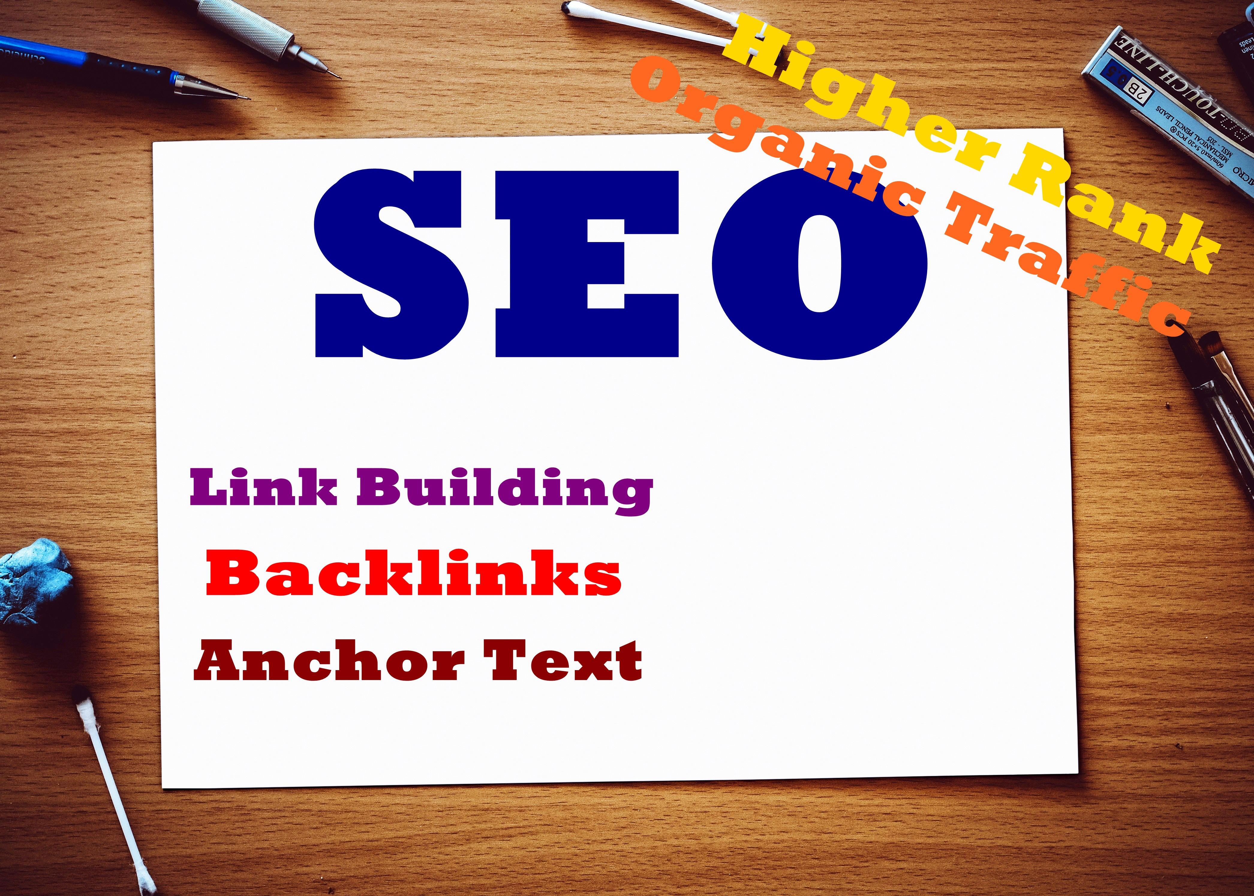 50 HIGH QUALITY MANUALLY MADE ANCHOR TEXT BACKLINKS
