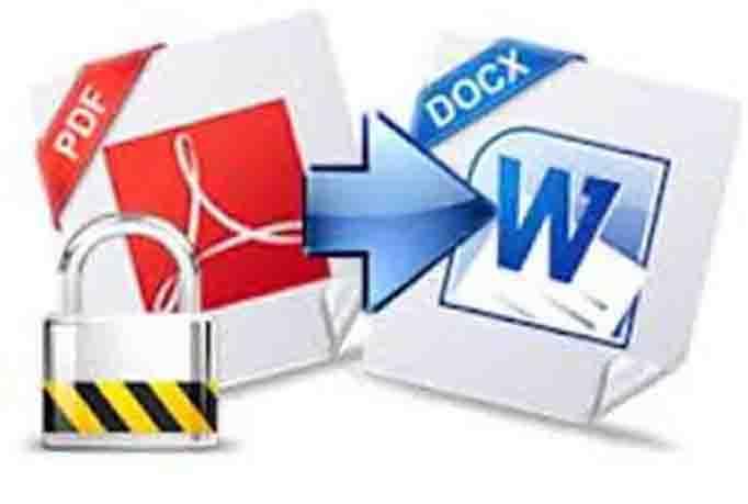 Convert PDF To Word Or Excel