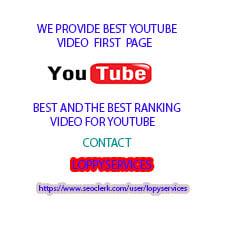 POWERFUL 1ST PAGE YOUTUBE VIDEO RANKING WITH FULL SEO PACKAGE FOR YOUR WEBSITE GUARANTEE