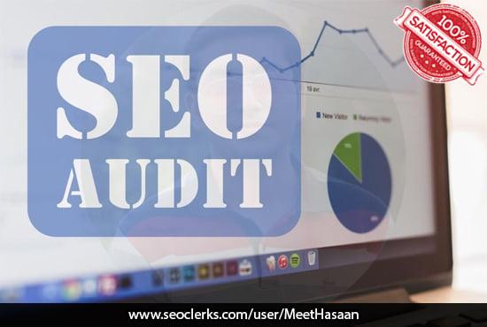 Will Do Professional Seo Audit And Detailed Analysis Report