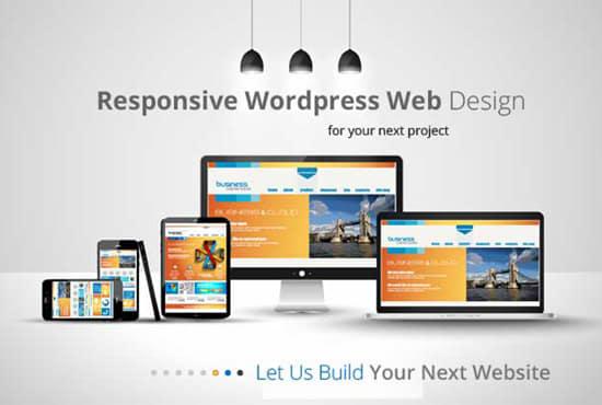 Create A Professional Wordpress Website, Blog, E-commerce store