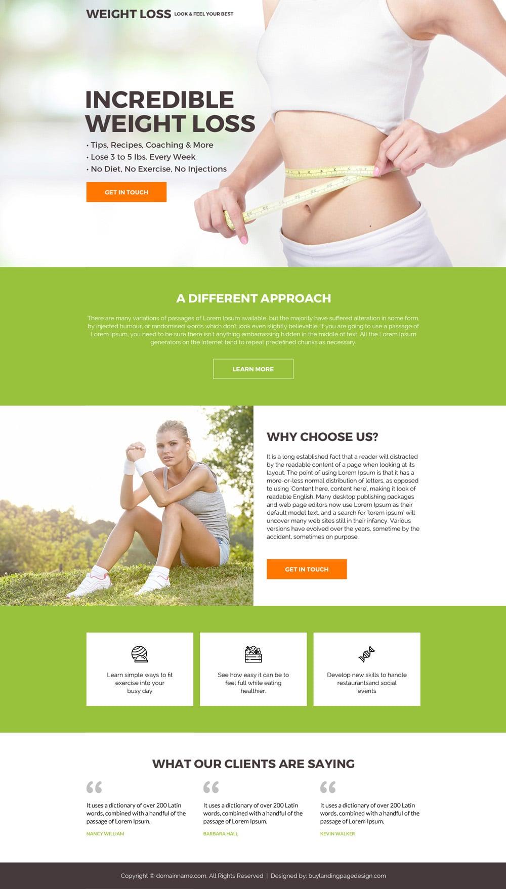 Custom landing page design as per your custom requirement
