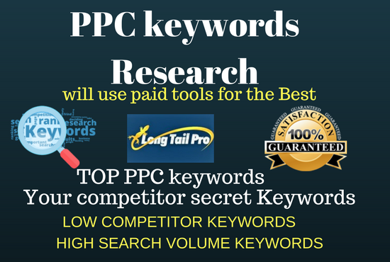 Do PPC keyword research for adwords campaign 
