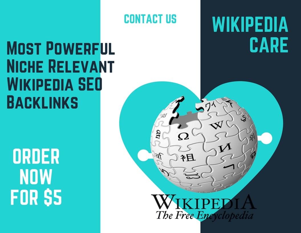 Most Powerful Niche Relevant Wikipedia SEO Backlinks from Trusted Seller