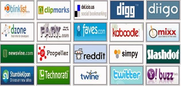 create 60 manual social bookmarkings