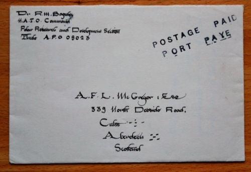 GREENLAND. THULE AIR BASE. B-52 CRASH. GENUINE LETTER?