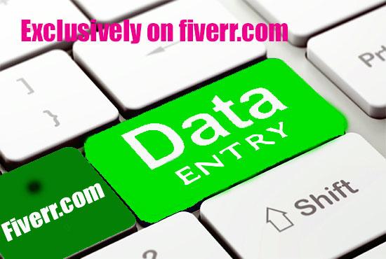  Data Entry, Data Entry Job, Excel Data Entry, Data Analysis , Data Mining , Virtual Assistant  
