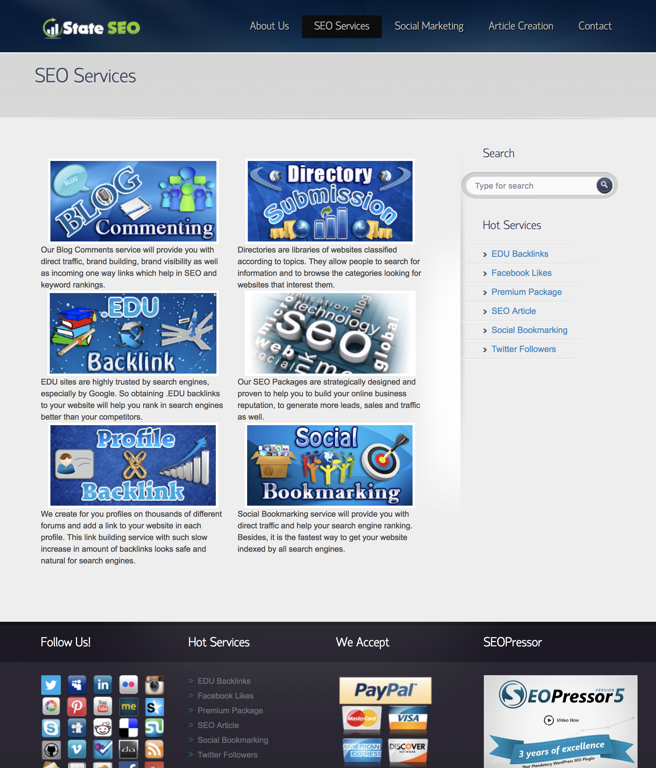 Premium SEO Reseller Site. Fully outsourced and ready to start earning