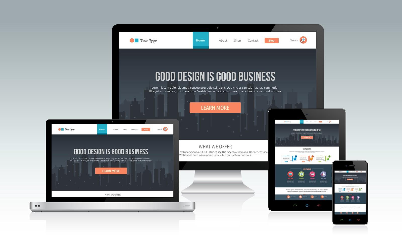 I build responsive wordpress website design and blog