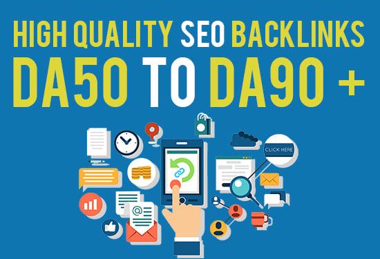 I Make 15 Article Submission High DA90 Manual Seo Backlinks