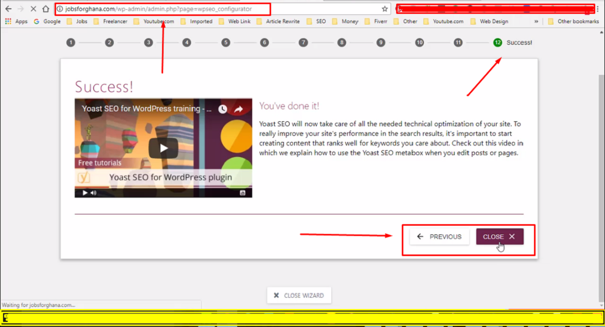 Setup Wordpress Yoast SEO Plugin and Onpage SEO Optimization