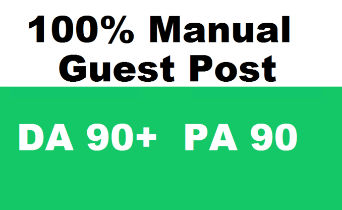 10 Guest Post Dofollow backlink on DA 90 Site