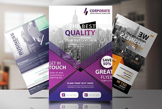 High-Quality Professional Flyer/Poster/Brochure Design