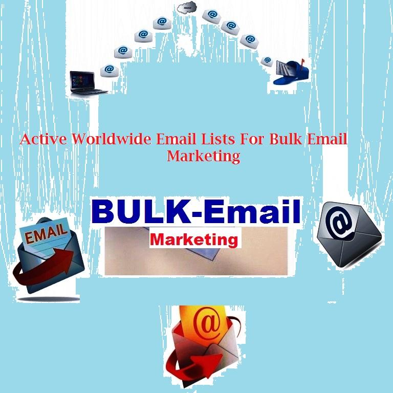 Give You 170000 Active Worldwide Email Lists For Bulk Email Marketing Promotions