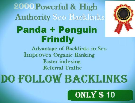 ProvideGSA SER 1500 High Athourity Da Pa Contextual Backlinks 