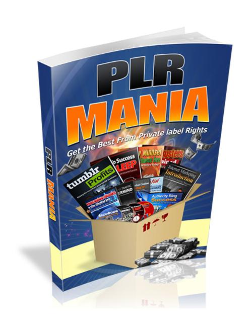 PLR Mania ebook 