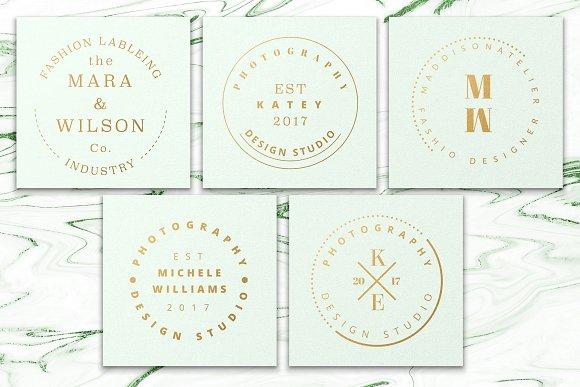 Unique Stamp Logo for any platform