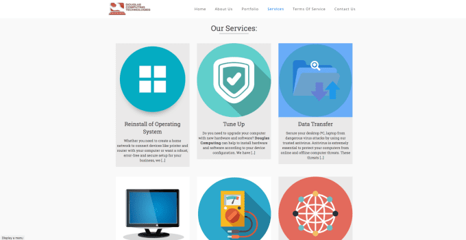 Design You A Computer Repair  Theme Website