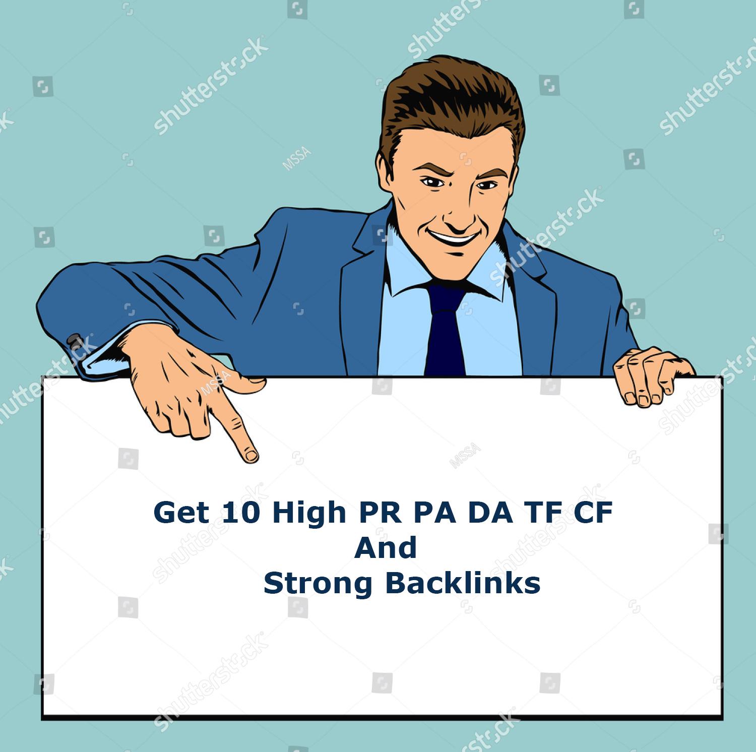 Bust up Your Website Get High PR PA DA TF CF,& Strong Backlinks 