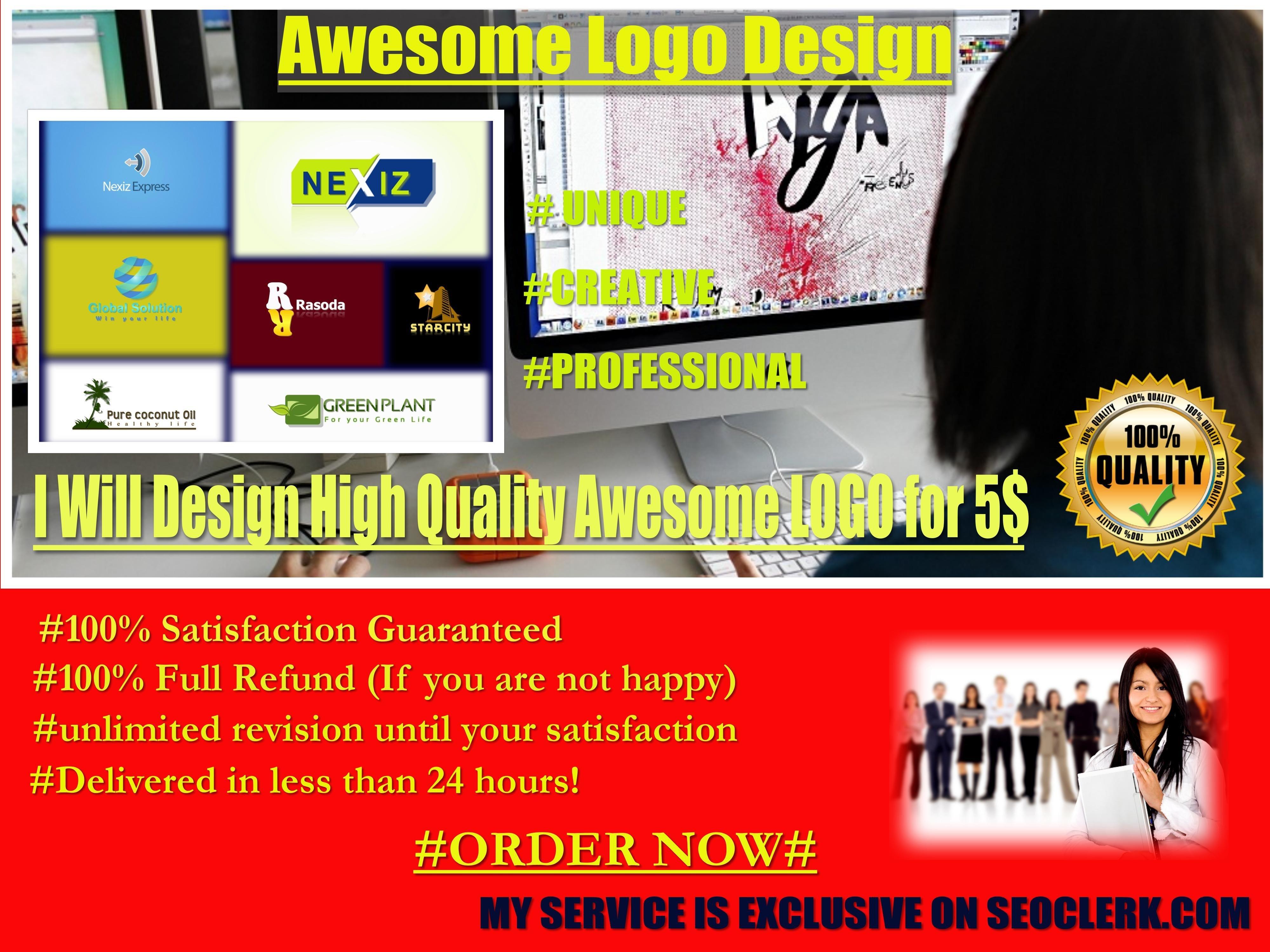 Design 3 CREATIVE EYE CATCHING logo  