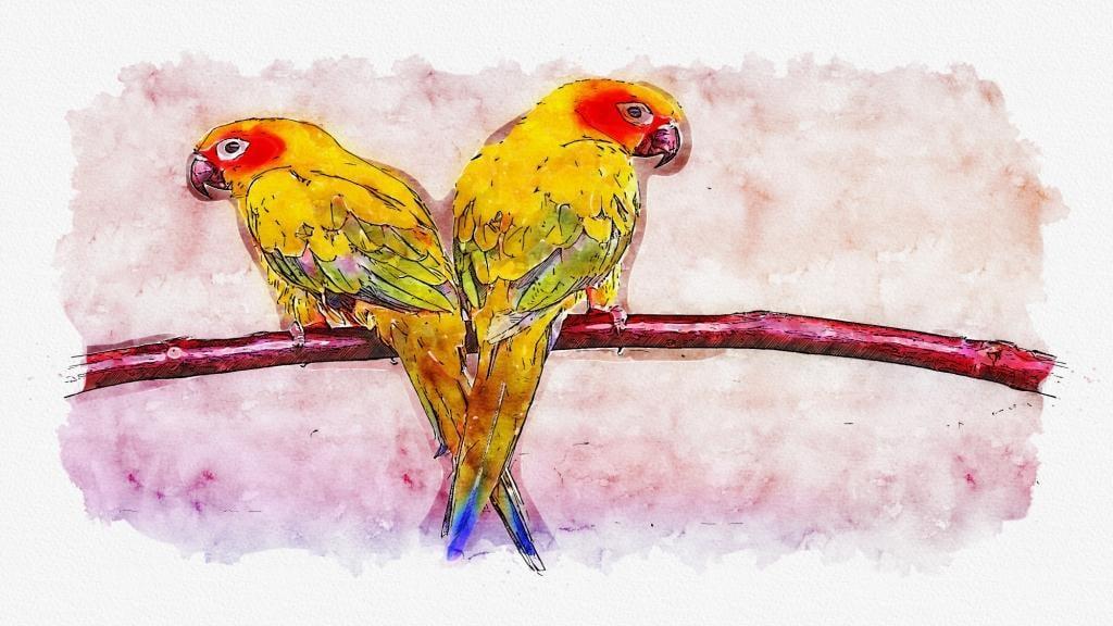 convert image to watercolor paint