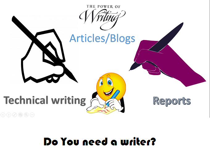 Do SEO Article Writing, Blog Writing, Content Writing ,Scientific  & Technical Writing.