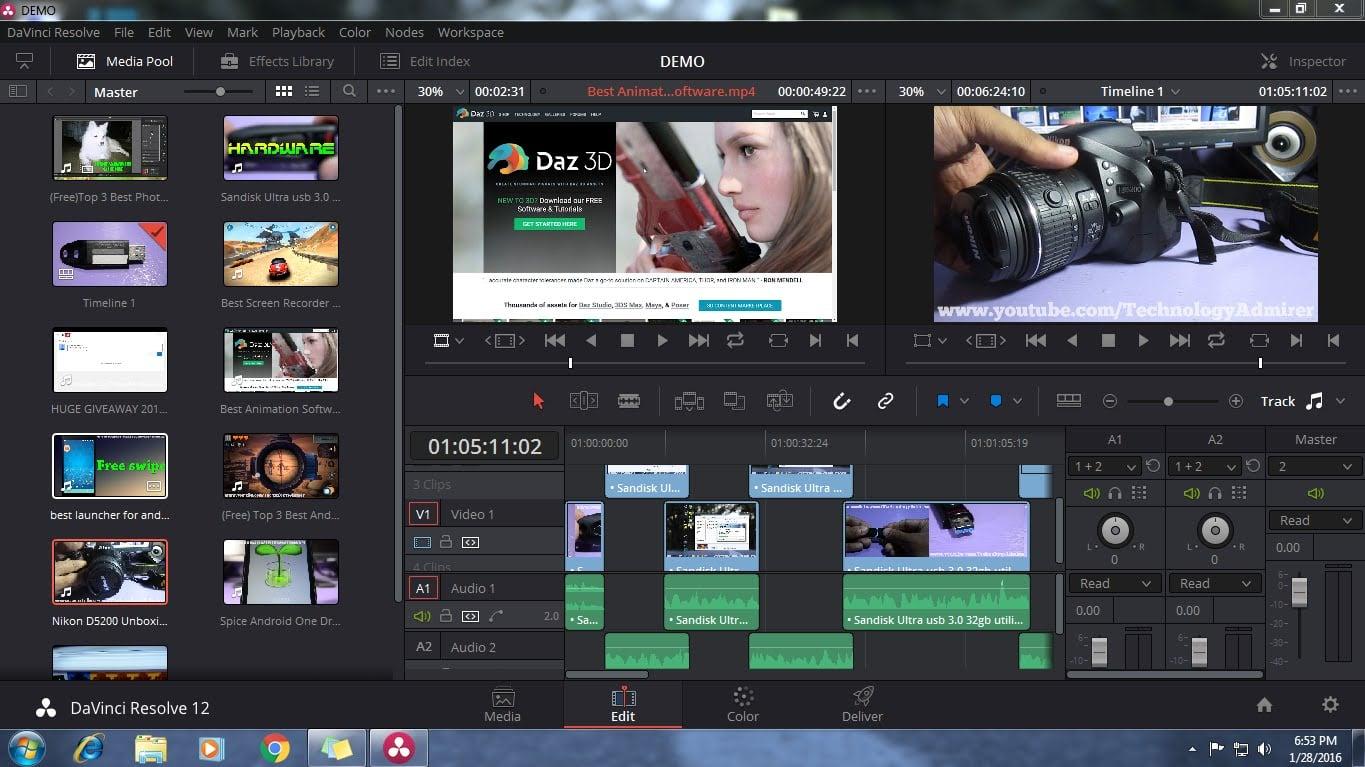 do fast and professional video editing