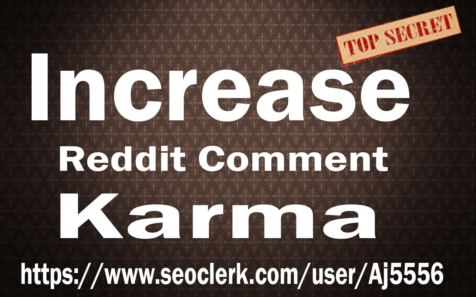 200 Comment Karma to Reddit Account