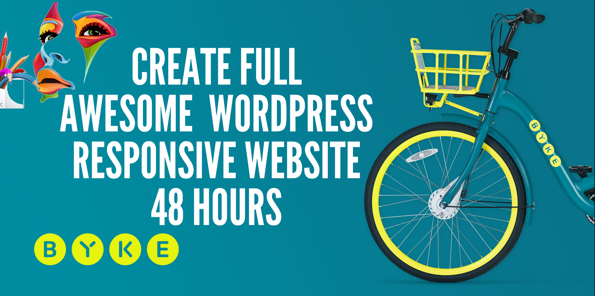 Create Awesome  WORDPRESS Responsive Website 48 Hours