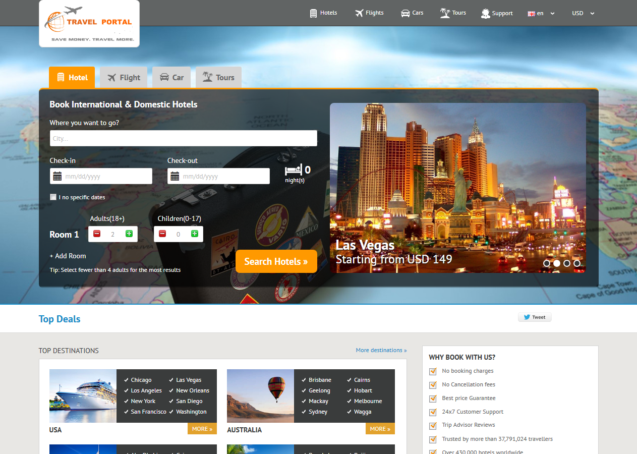 Create HQ Automated Hotel And Travel Website That Makes Money