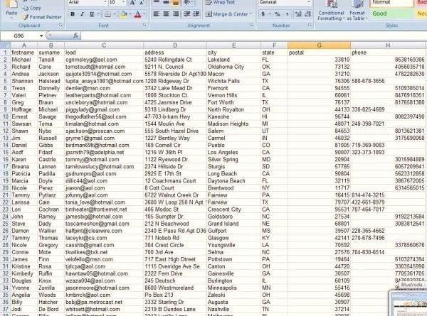 Provide Email List Of Various Niches