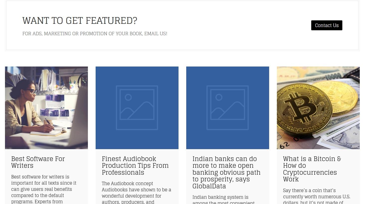 Get a guest post on high rated Audiobooks/Books related site with genuine traffic