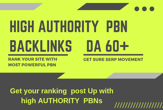 Boost your Ranking in 2 week with 5 high authority PBN homepage Backlinks boost 