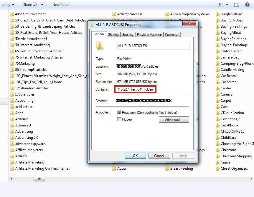 More-Than 100,000 PLR Article Pack for Every Possible Categories or Niches