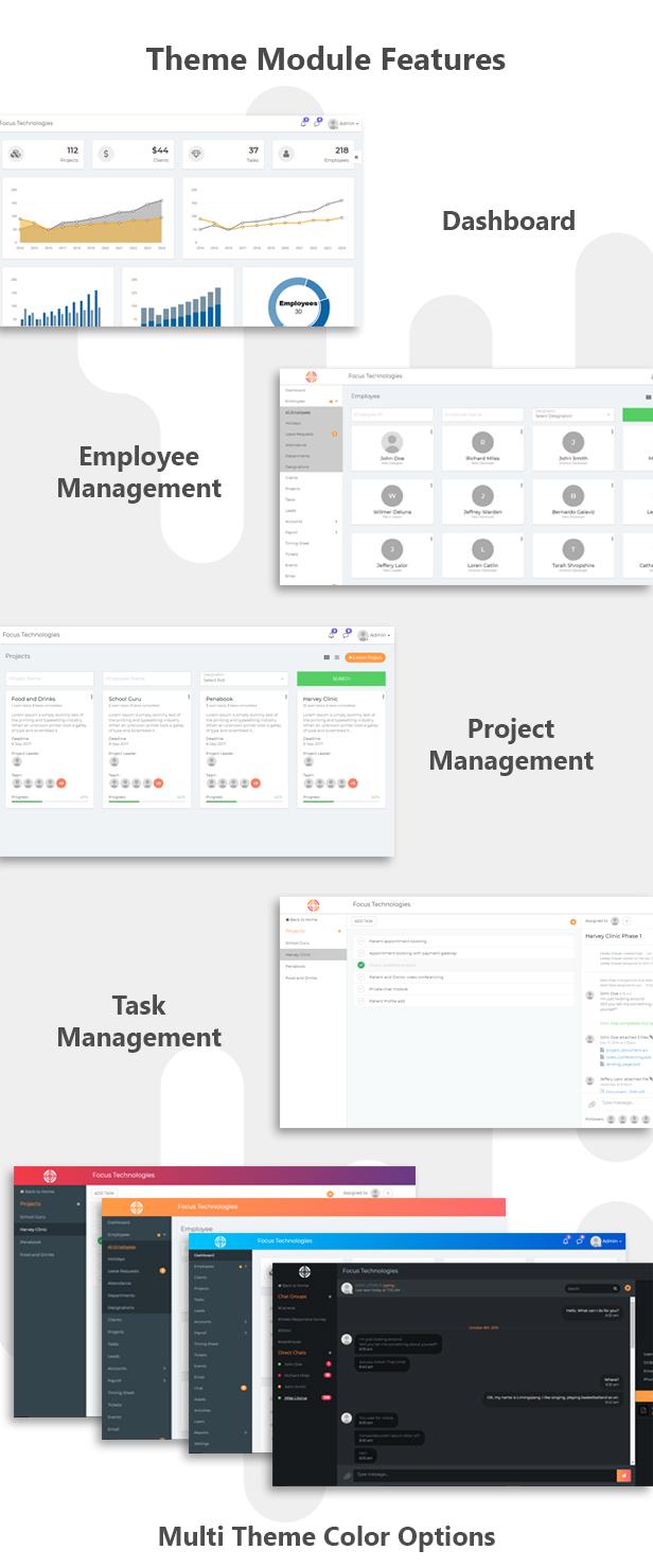 SmartHR - Bootstrap Admin Panel Template